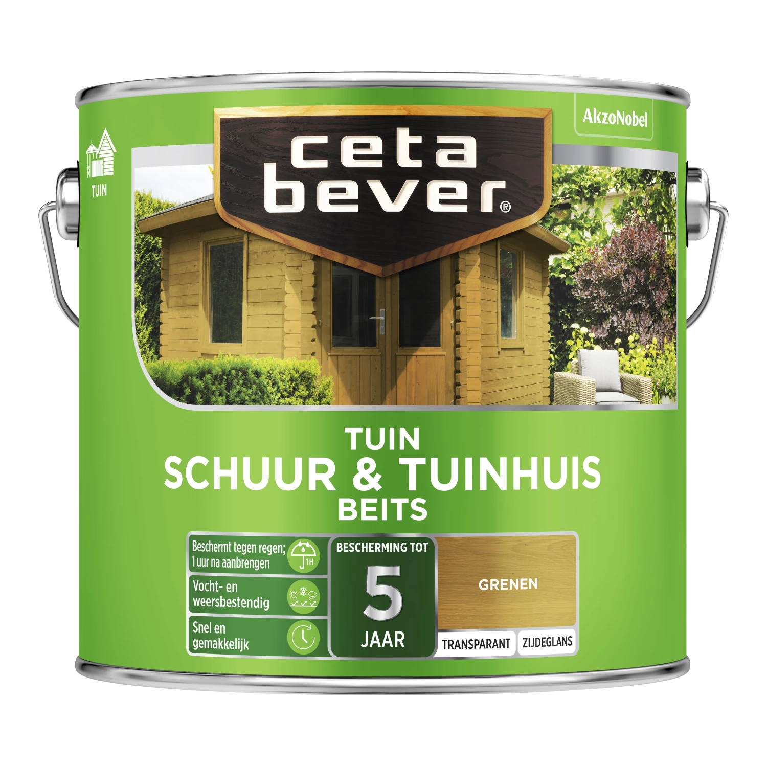 Cetabever Schuur & Tuinhuis Beits Transparant - Grenen - 2,5L-image