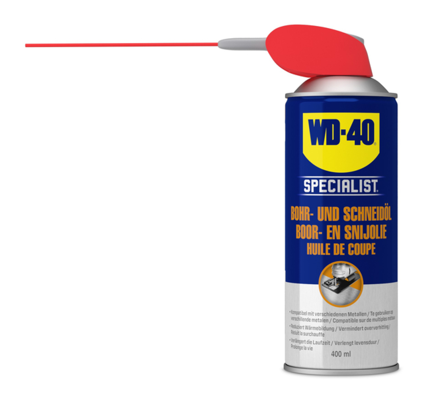 WD-40 49110/NBA - Specialist Hui de Coupe 400ml Smart Straw x12-image