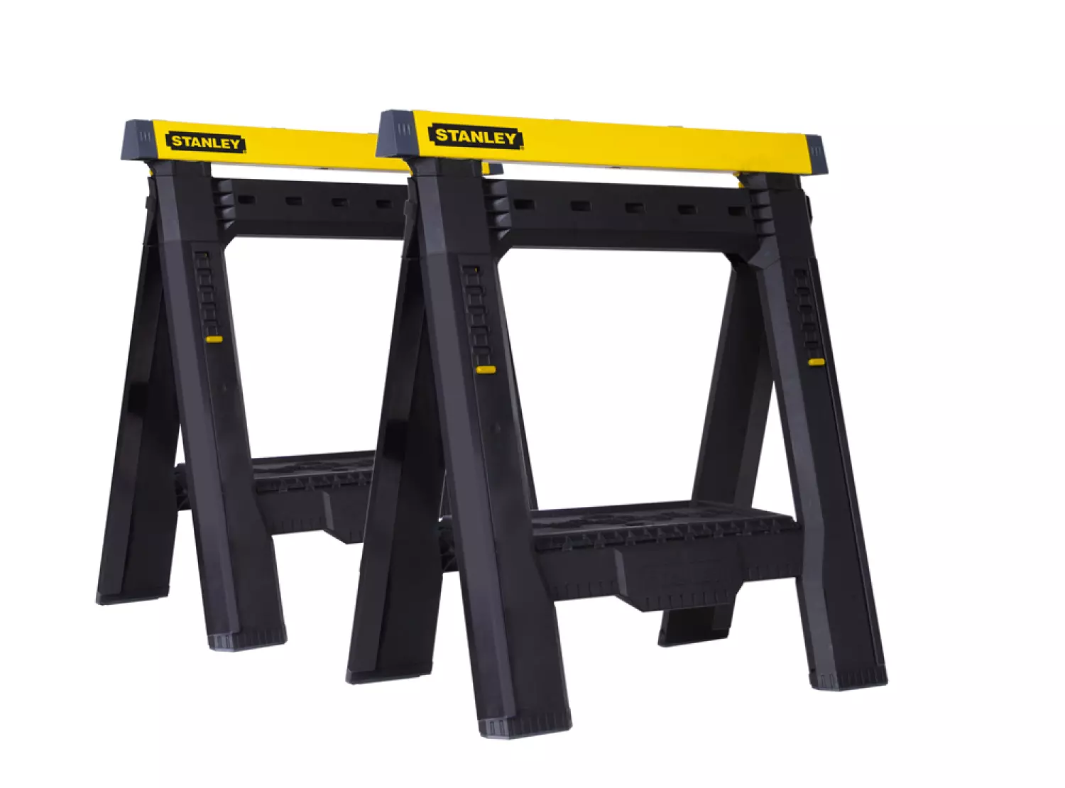 Stanley STST1-70559 Kunststof schragen - hoogte en breedte verstelbaar - draagcapaciteit 454 kg (set van 2 stuks)-image