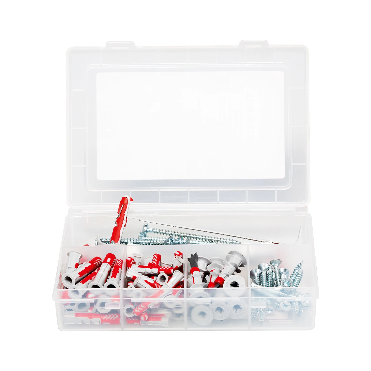 Fischer Profi-Box DuoLine set d'ancrages à vis de 91 pièces en boîte d'assortiment