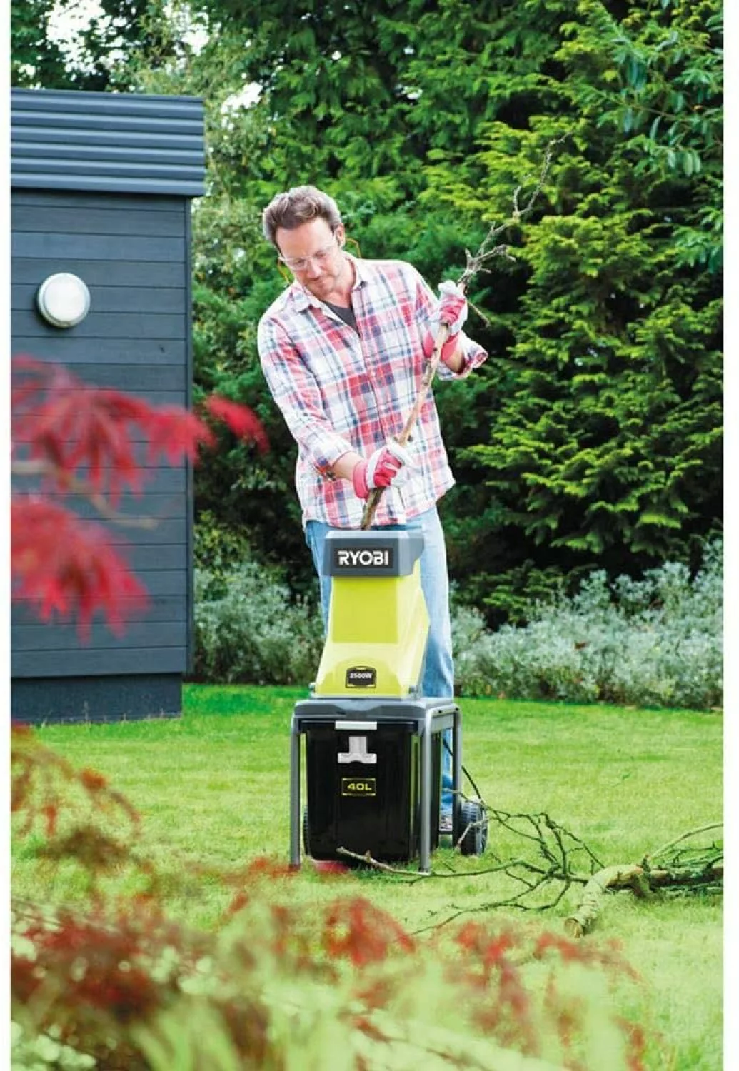 Ryobi RSH2545B Hakselaar - 2500W-image