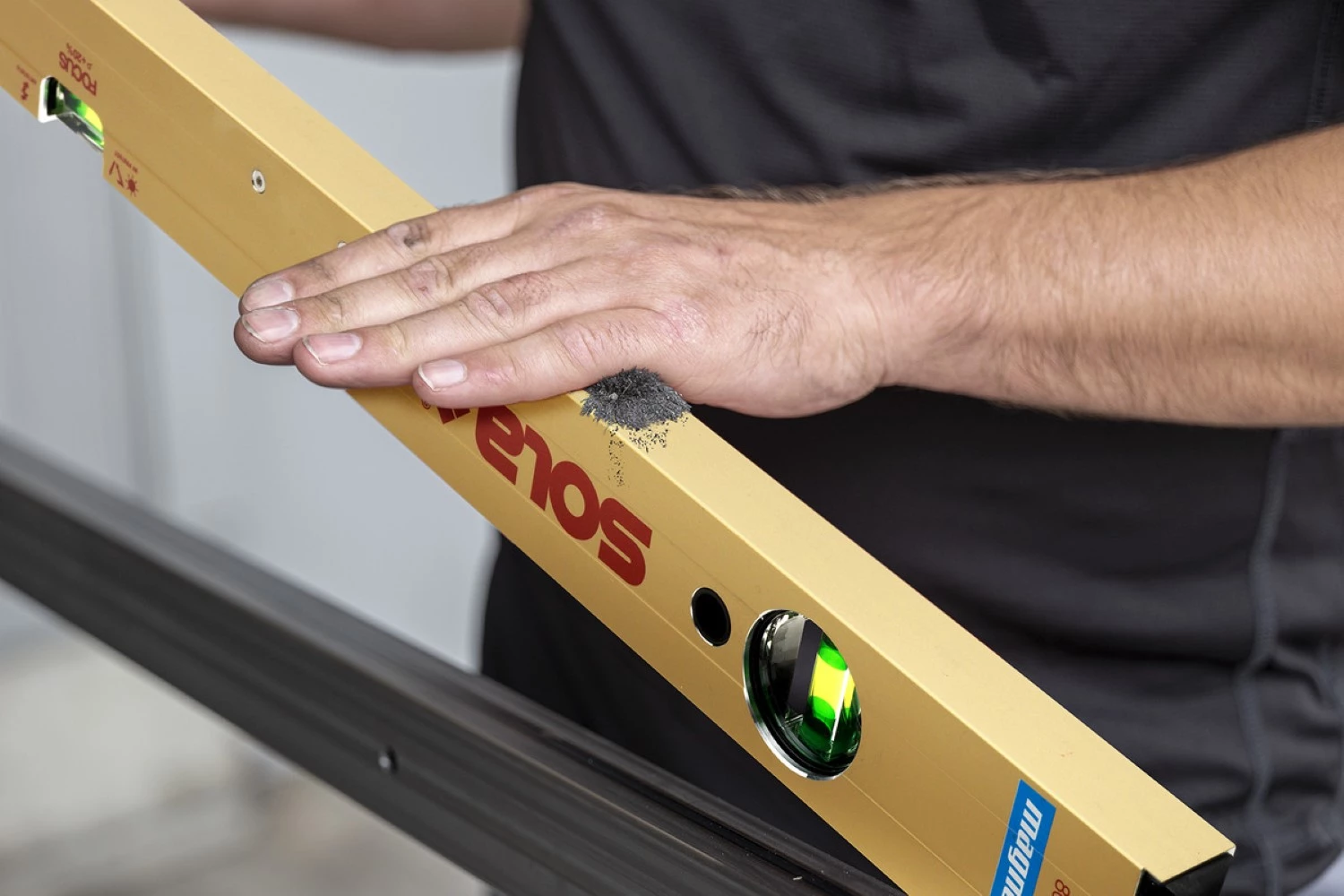 Sola AZM Niveau à bulle Triple Set Combo - magnétique - 300 / 600 / 1000 mm-image