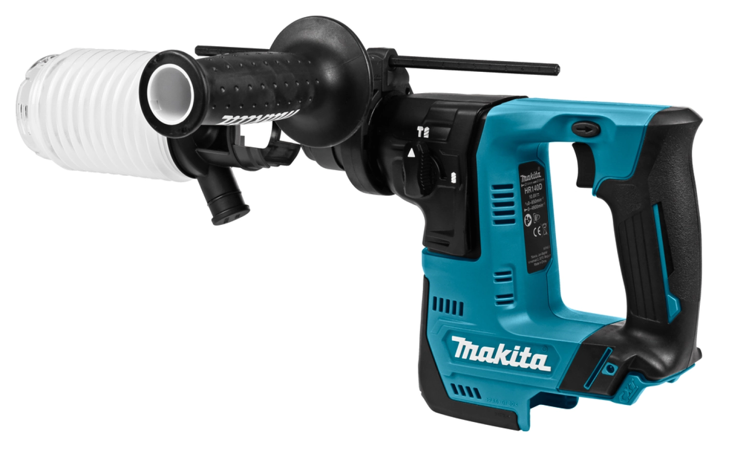 Makita HR140DZJ 10,8V Li-ion accu boorhamer body incl. stofafzuiging in Mbox-image