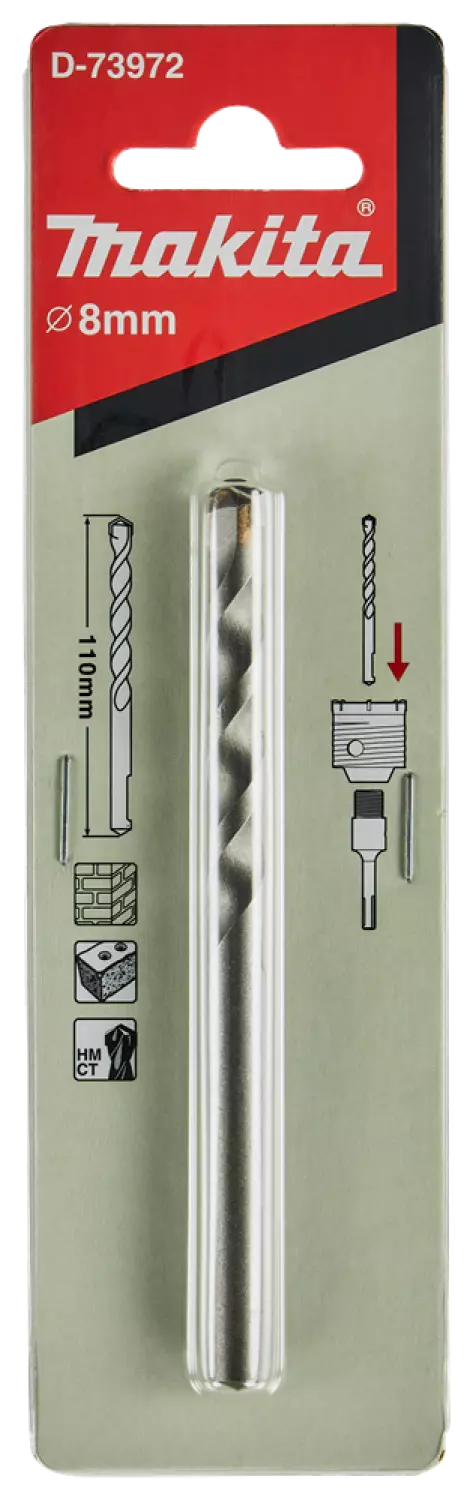 Makita D-73972 Centreerboor - 8x110mm