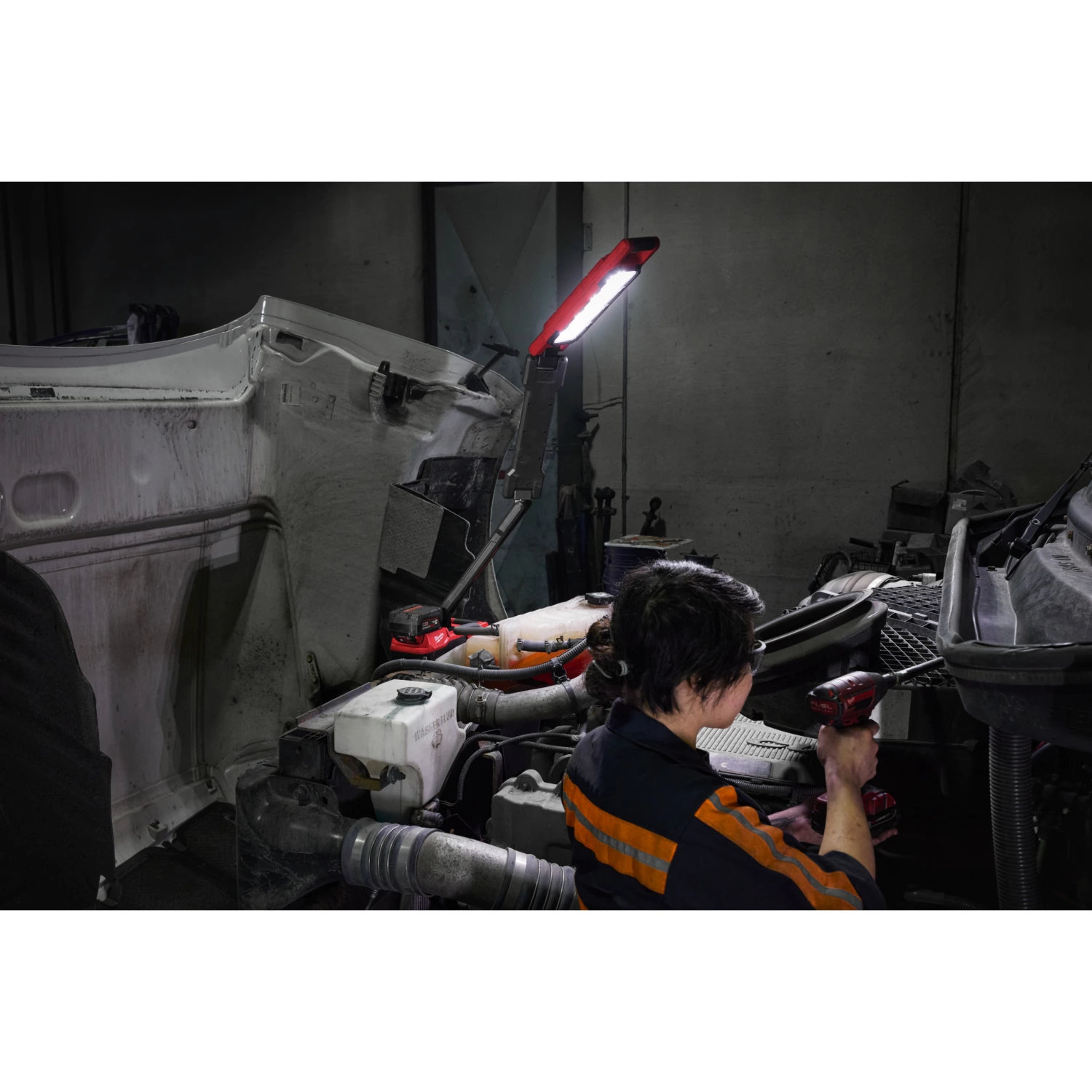 Milwaukee M18 ABL-0 18V Li-Ion Opvouwbare Magneet Lamp - Trueview - 2500Lm-image