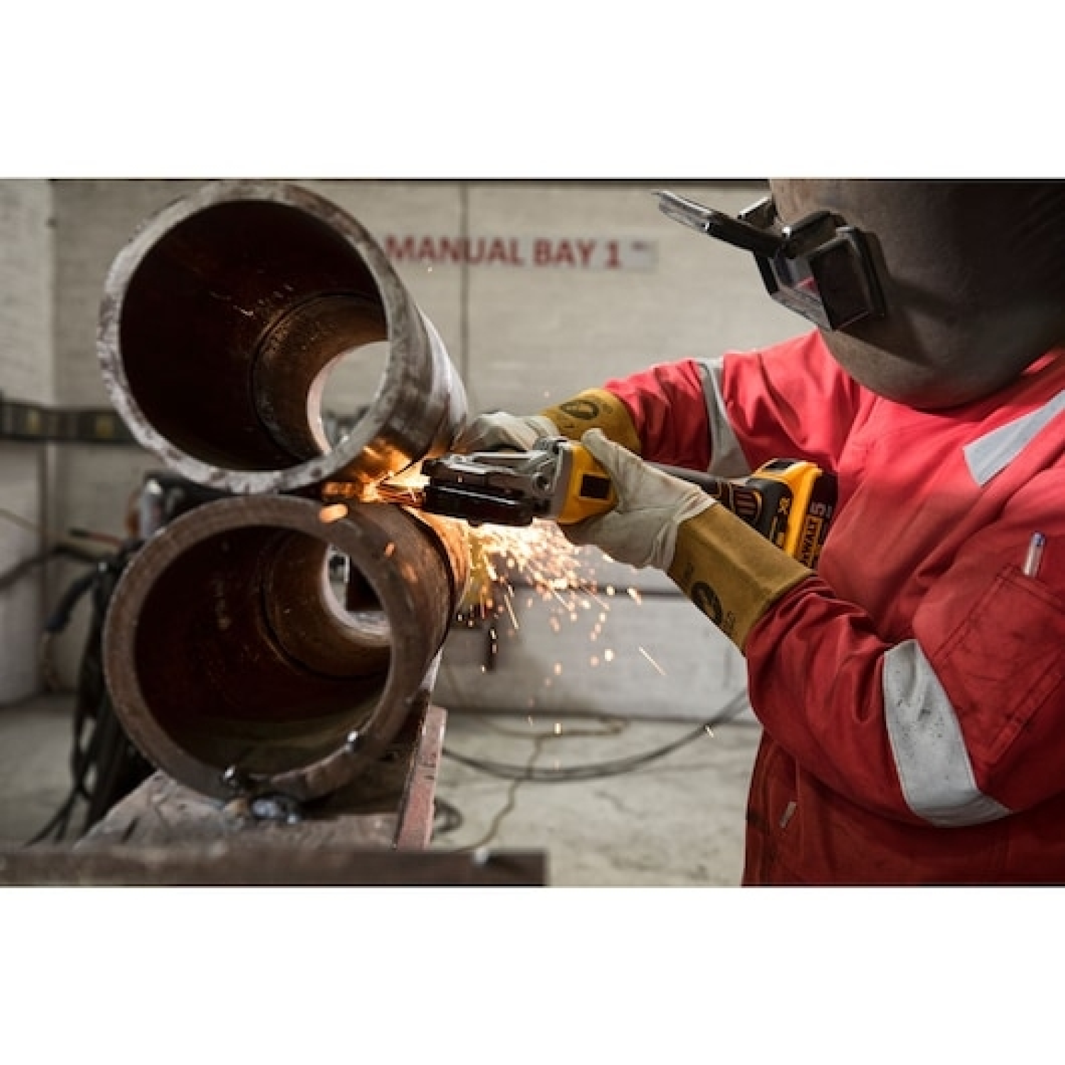 DeWALT DCG405FN - Meuleuse sans fil Li-Ion 18V (machine seule) - 125 mm - moteur brushless-image