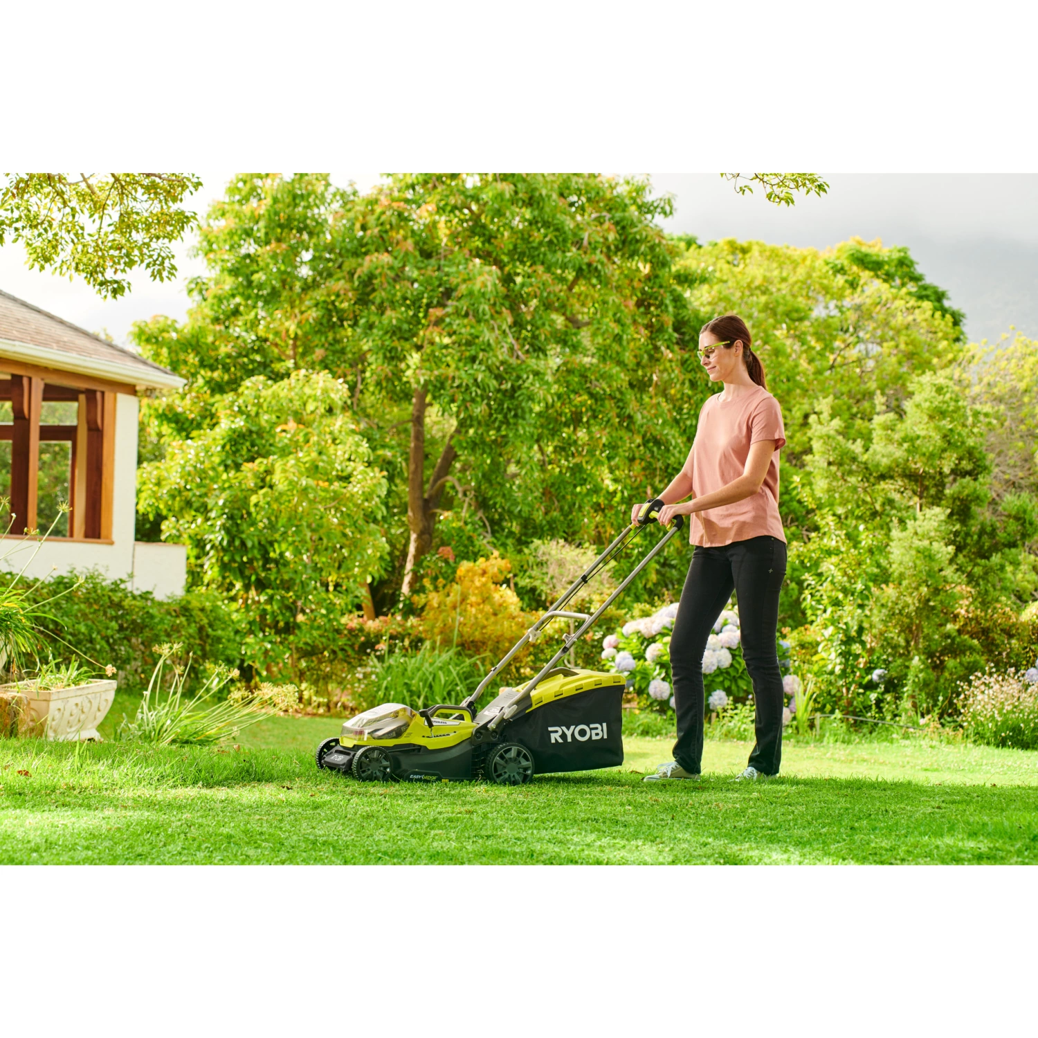 Ryobi RY18LM37A-140 18V Li-Ion accu grasmaaier set (1x 4.0Ah accu) - 37cm-image