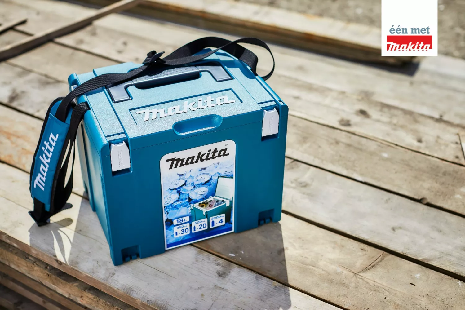 Makita 198253-4 CoolMbox 4 koelbox - 18 liter-image