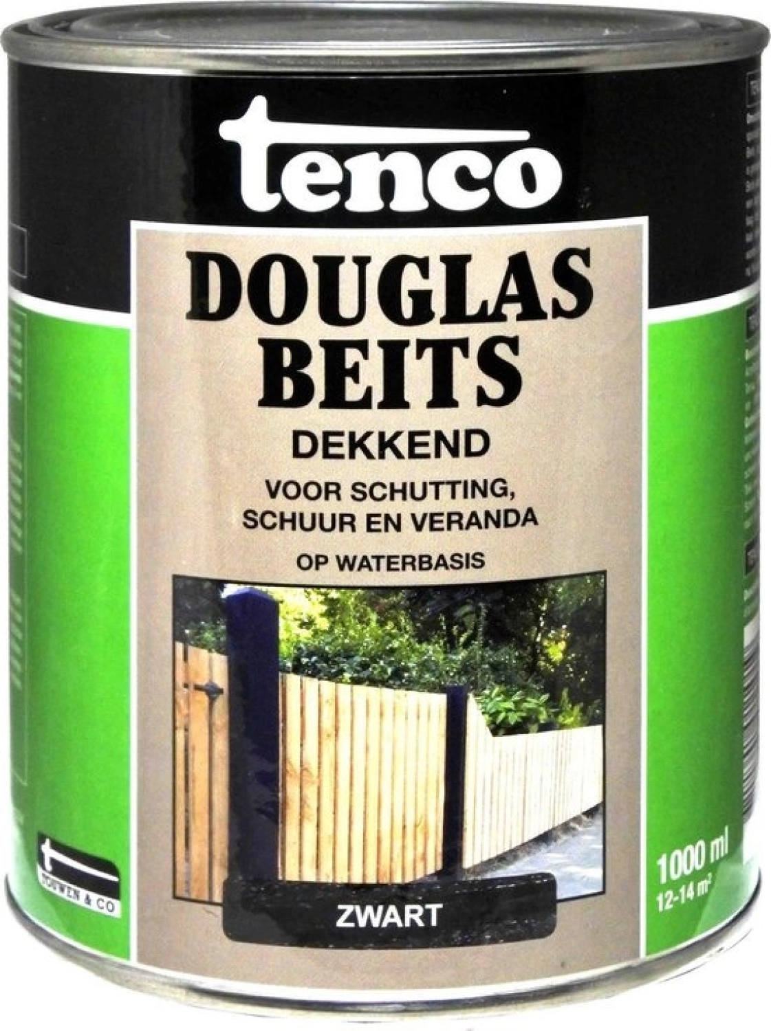 Tenco Douglas Beits Dekkend - 1L - zwart-image