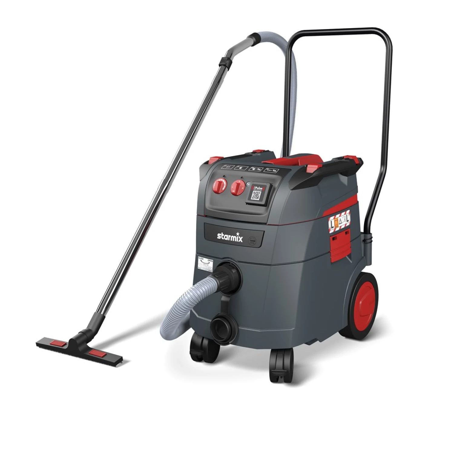 Starmix iPulse L-1635 TOP Bouwstofzuiger met rijbeugel - 1600W - L-klasse - 35L-image