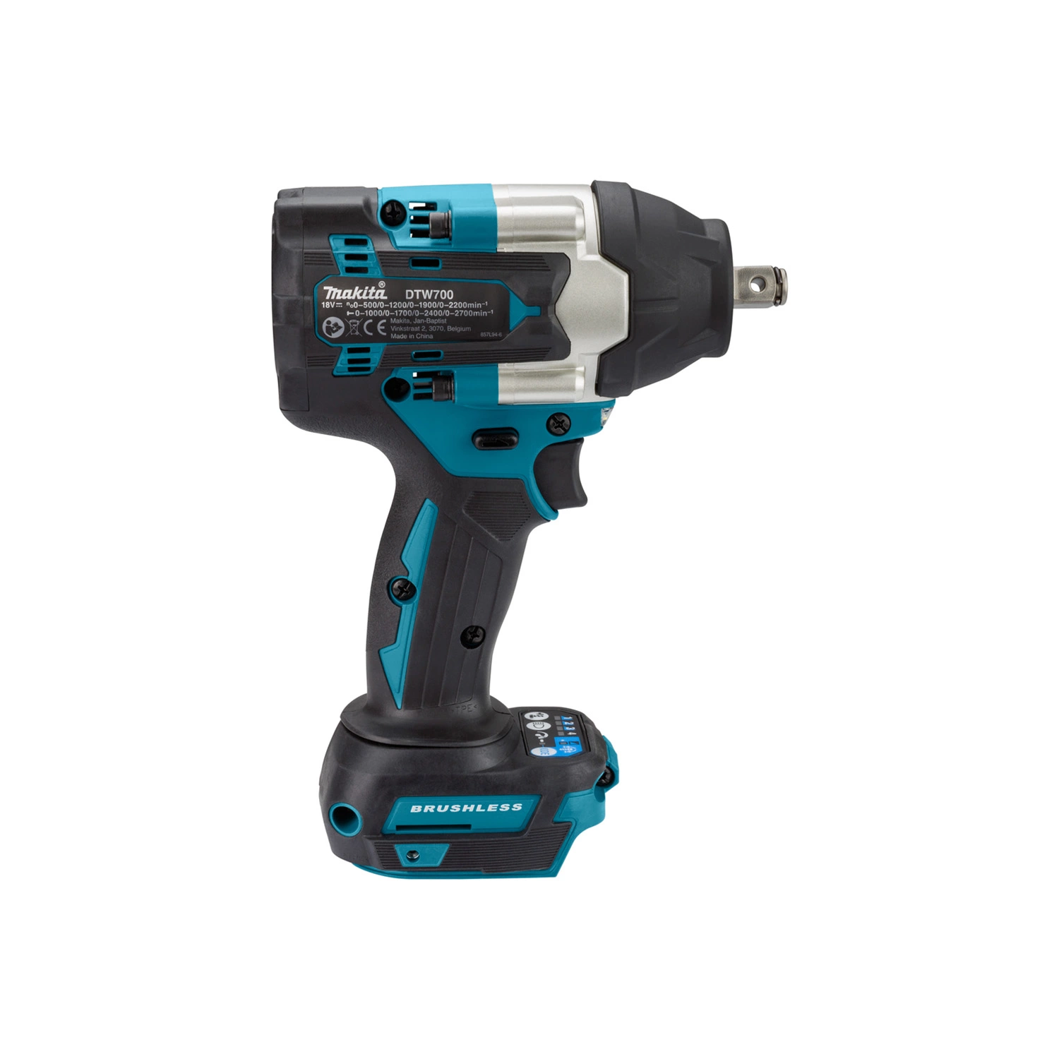 Makita DTW700Z LXT 18V Li-ion Accu Slagmoersleutel body - 1/2'' - 700Nm