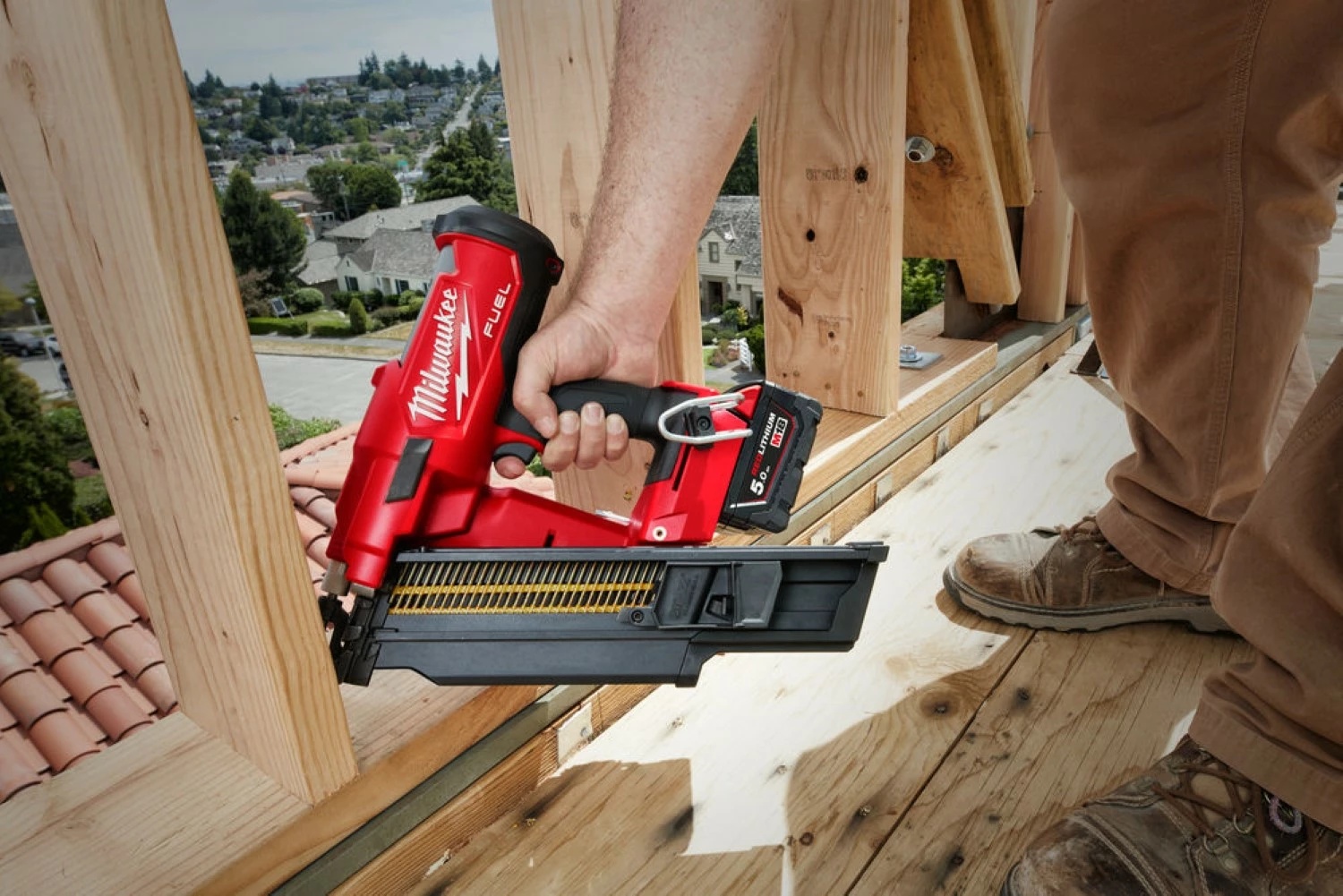 Milwaukee M18 FFN21-0C Cloueuse sans fil-image