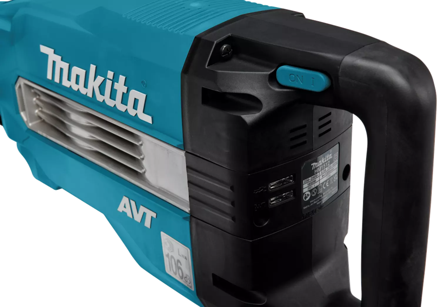 Makita HM1512 Marteau perforateur SW 1850 W - 28,6 - Coffret - 48,5 J-image