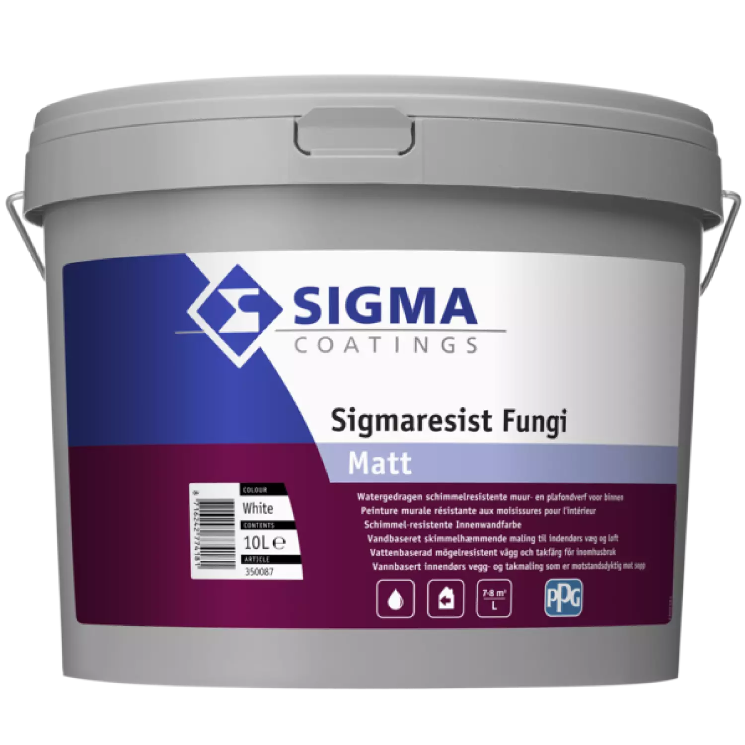 Sigma Sigmaresist Fungi - Wit - 10 L-image