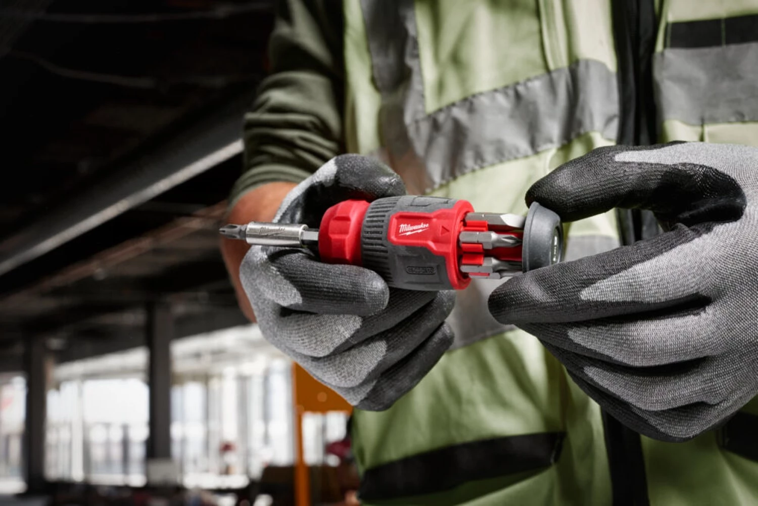 Milwaukee 4932492807 Bitschroevendraaier - 8 in 1 compacte multi-bit-image