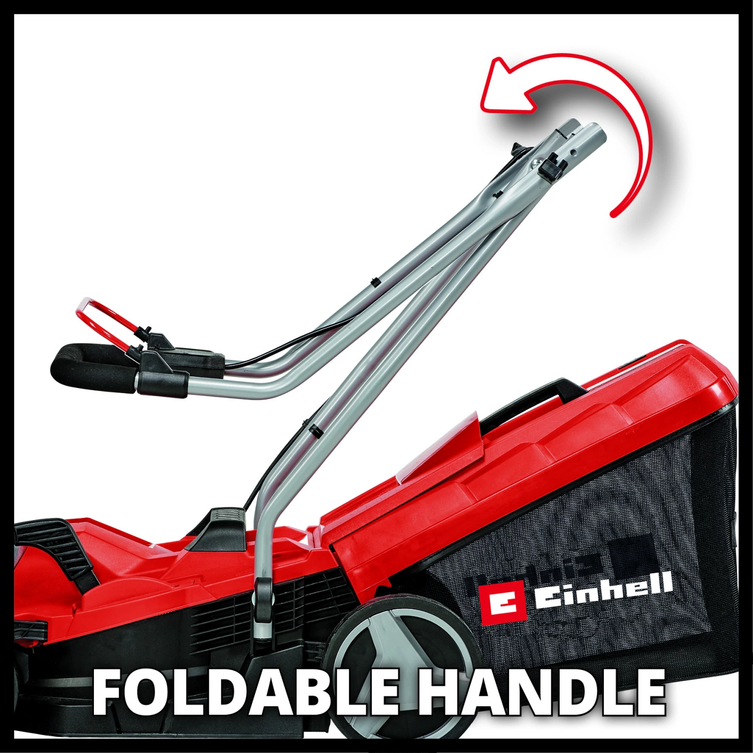 Einhell GE-CM 18/33 Li Kit 18V Li-Ion accu grasmaaier set (1x 4,0Ah) - 30L - 33cm - koolborstelloos-image