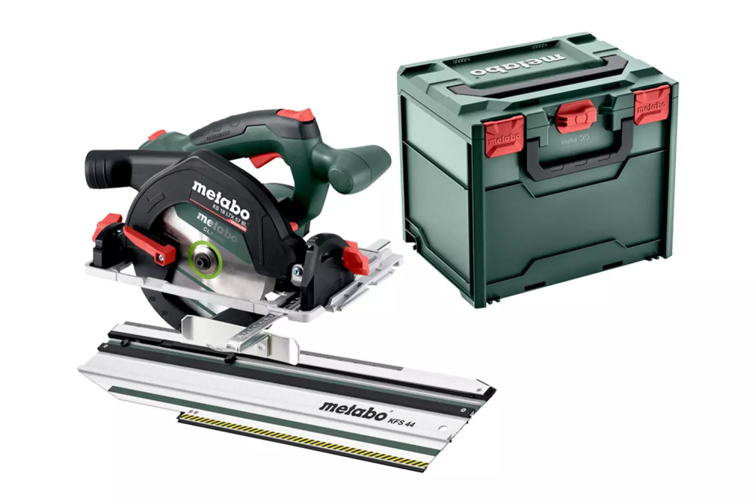 Metabo KS 18 LTX 57 BL 18V Li-ion scie circulaire sans fil dans MetaBox incl. KFS 44 - 165mm-image