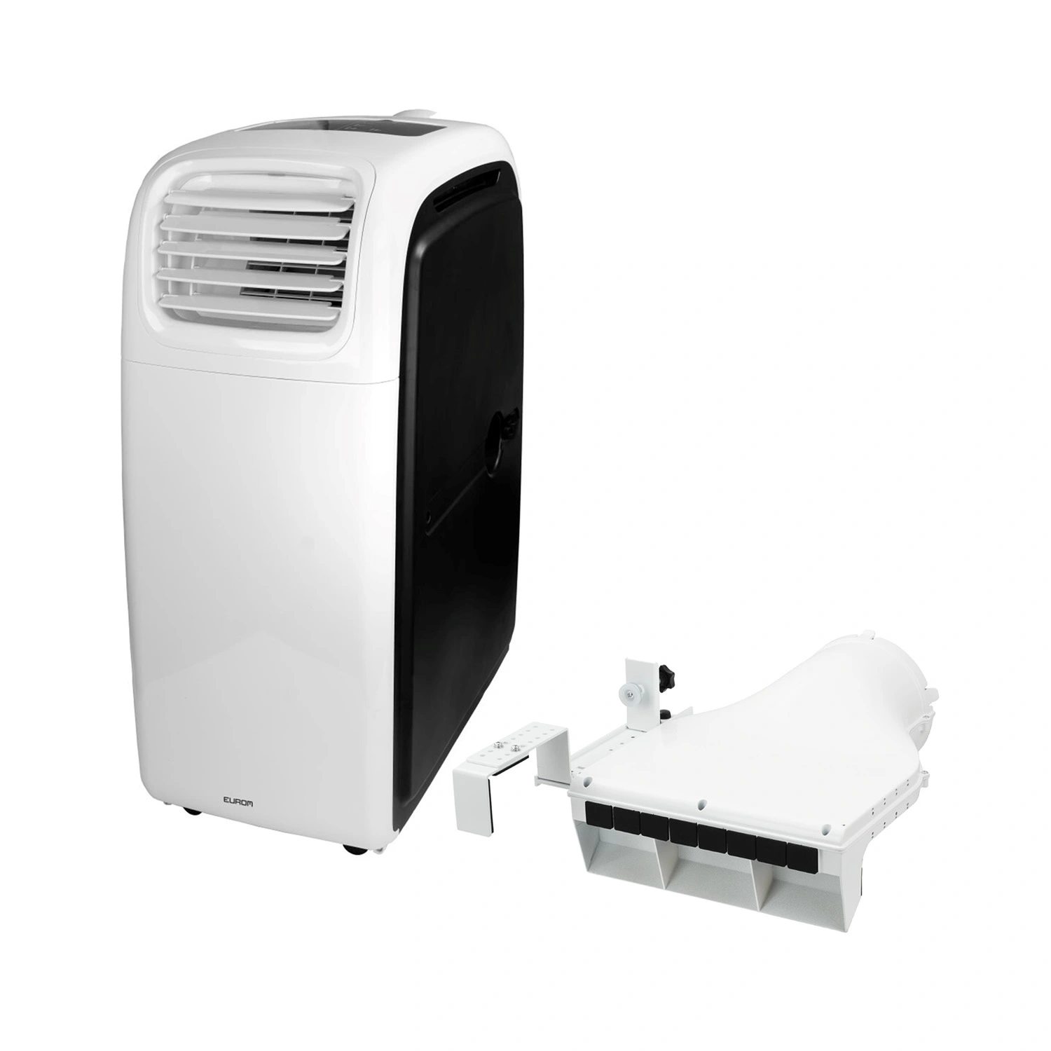 EUROM Coolperfect 180 Wi-Fi : climatiseur mobile avec télécommande - Refroidissement et chauffage - 5 200 W avec Eurom Window Way Out 2.0