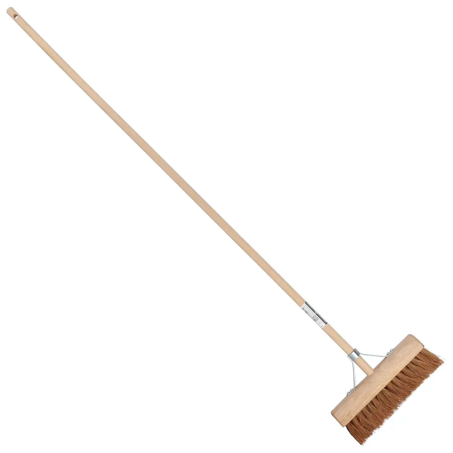Talen Tools BB33C Kamerveger - Kokos - 30cm- Houten steel - 150cm