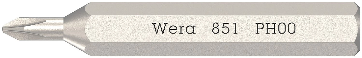 Wera 05058120001 851/0 Micro-embout cruciforme - PH 00 x 30 mm-image