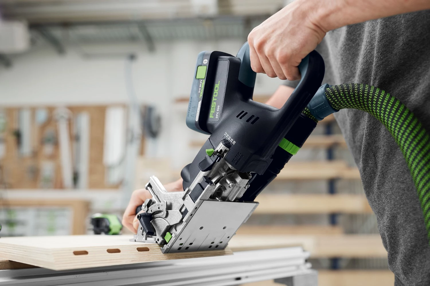 Festool DFC 500 E-Basic 18V machine de fraisage Domino sans fil dans un systainer - 28 mm-image