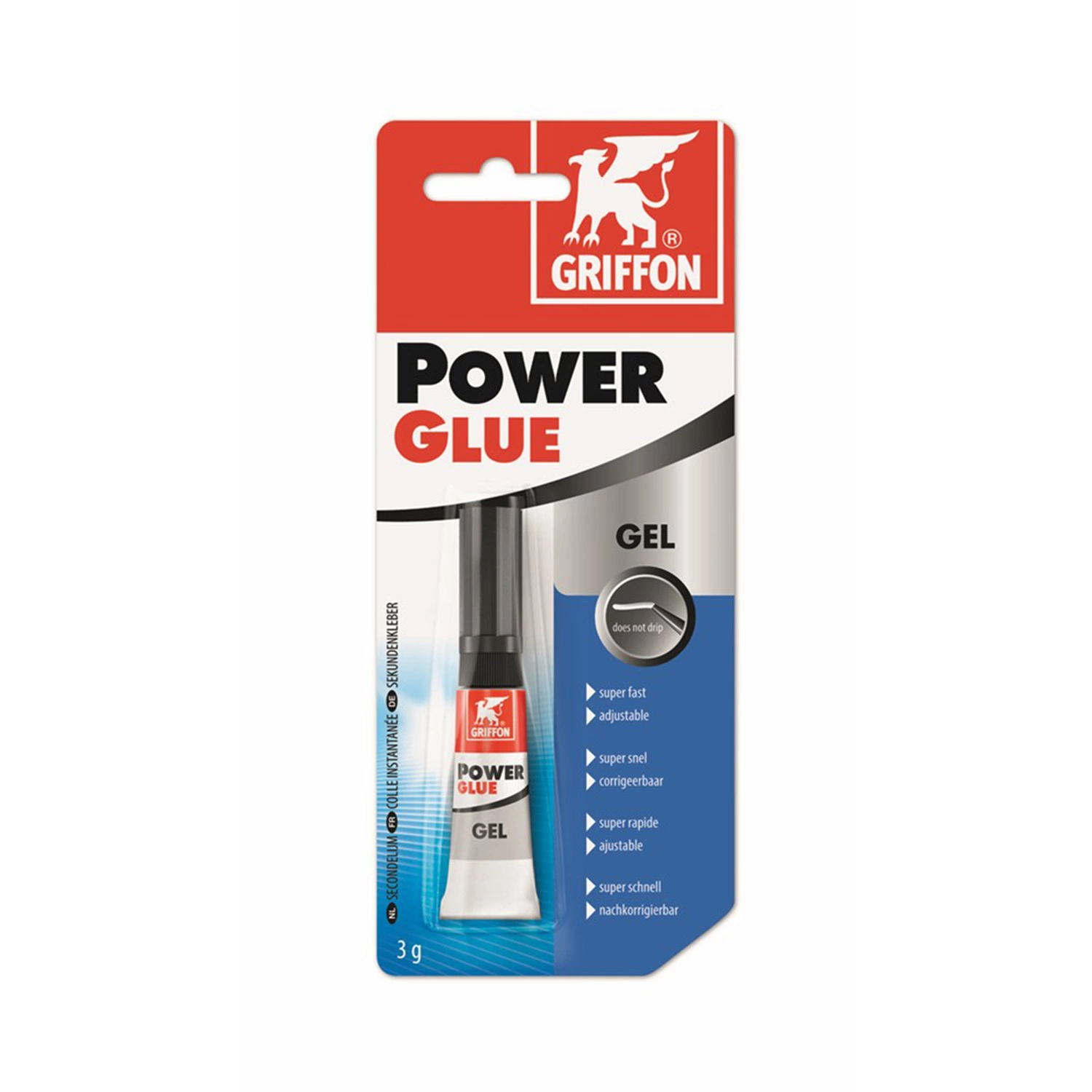 Griffon Super Glue - gel - 3g-image