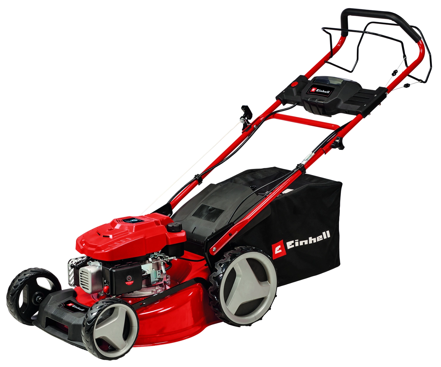 Einhell GC-PM 46 SM HW-E Li Benzine Grasmaaier - 146cc - 65L - 46cm-image