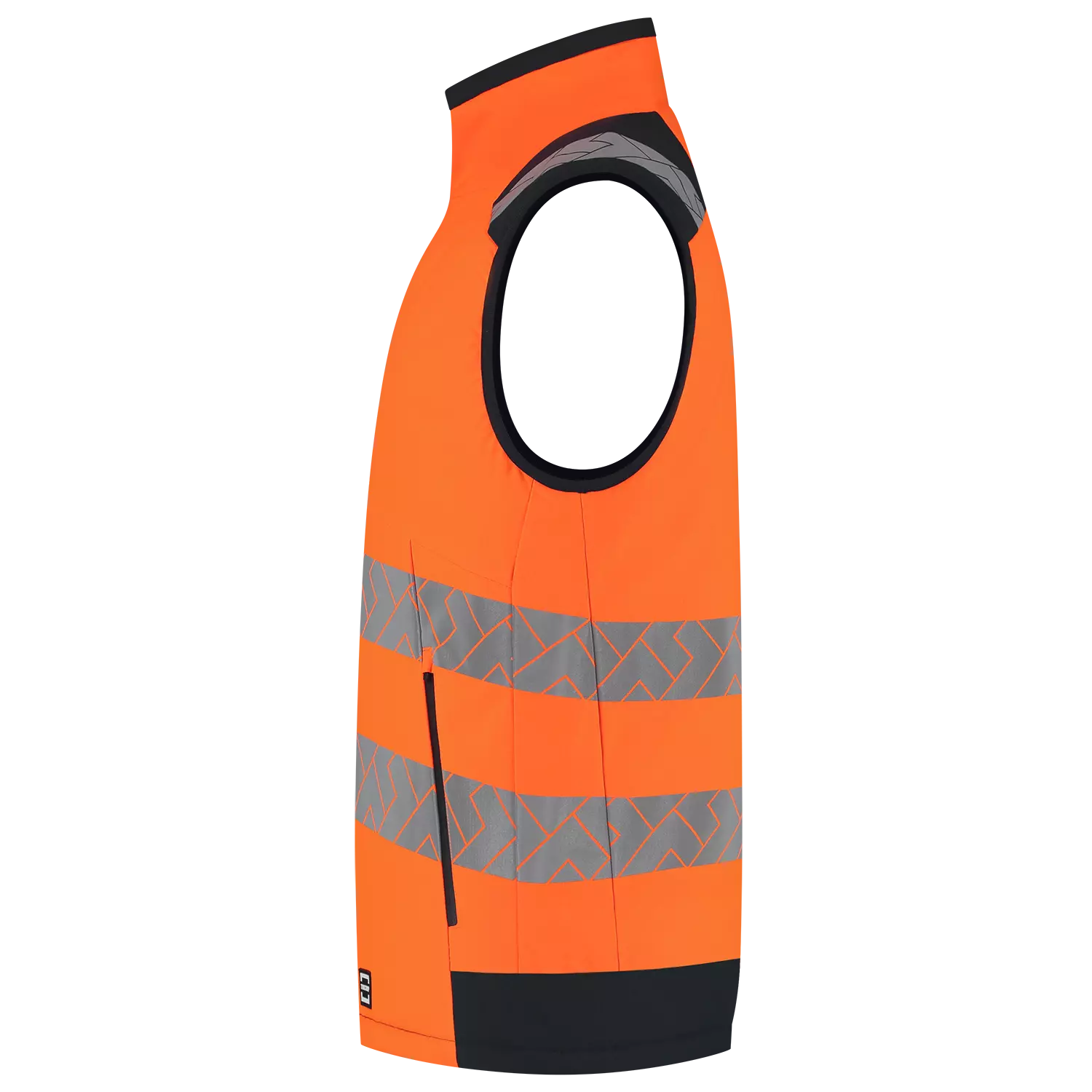 Tricorp 406110 Bodywarmer High Vis Redefined - FluororangeInk - S-image