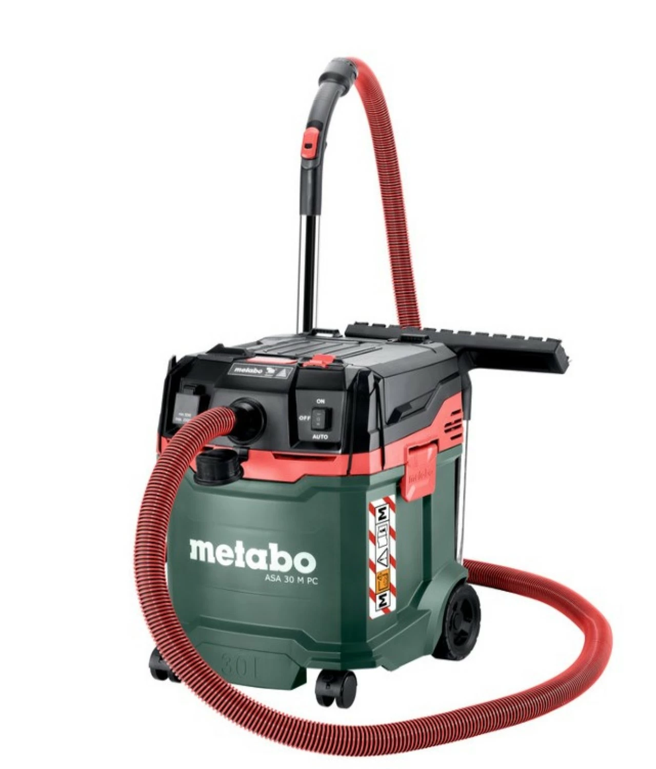 Metabo ASA 30 M PC Aspirateur de chantier - 1200W - classe M - 30L-image