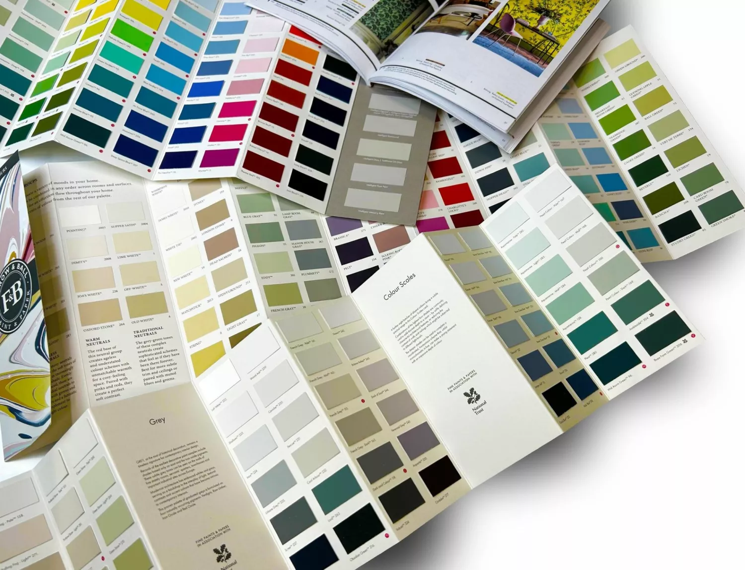 Tableau des couleurs Paquet-image