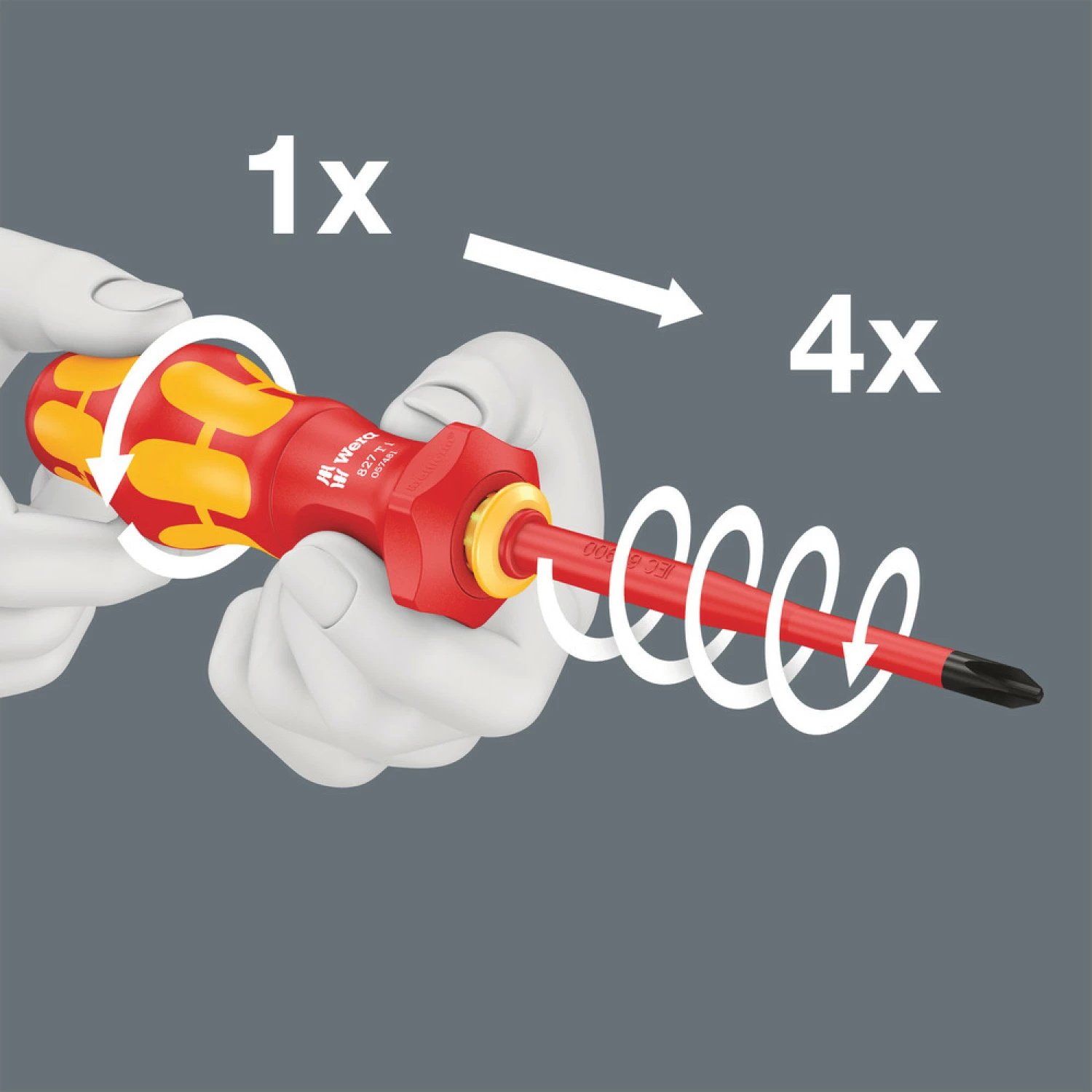 Wera 05006640001 16-delig Kraftform Kompakt Turbo i 1 tool finder Schroevendraaierset-image