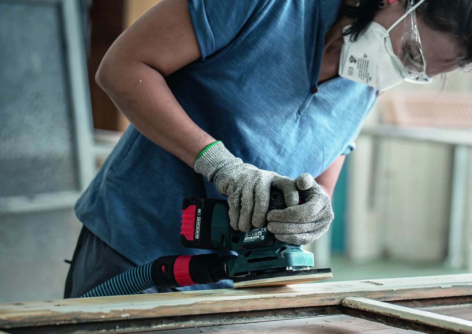 Bosch 2608900901 EXPERT C470 schuurpapierrol voor handmatig schuren - 115 mm x 5 m - K240-image