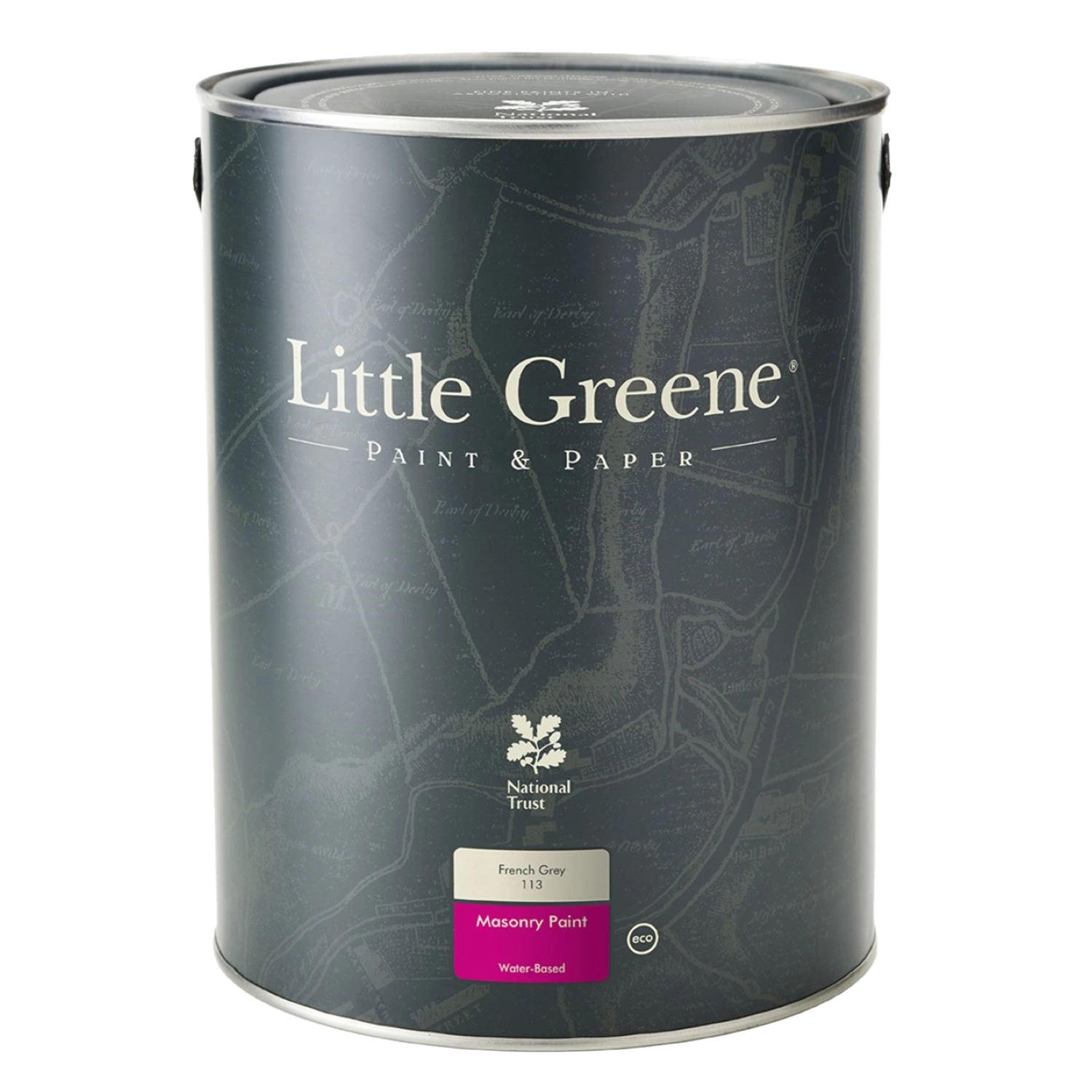 Little Greene Masonry Paint - op kleur gemengd - 5L-image