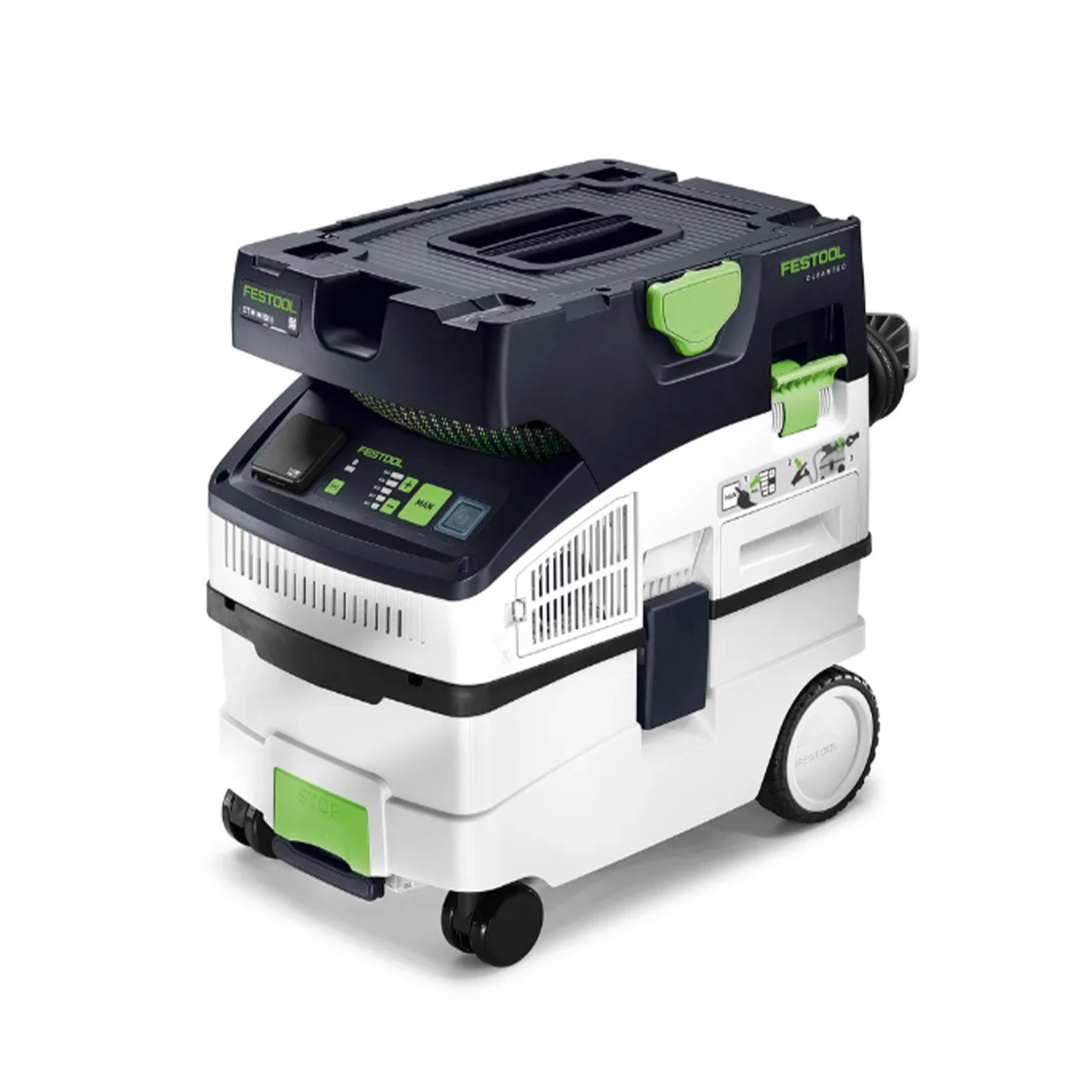 Festool CTM MIDI I Aspirateur de chantier - 1 200 W - Classe de poussière M