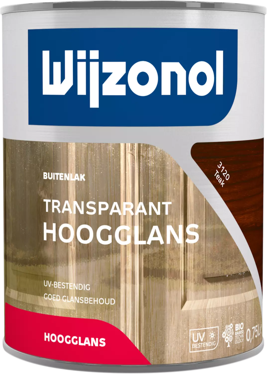 Wijzonol Transparant Hoogglanslak - 3120 Teak - 0,75L-image