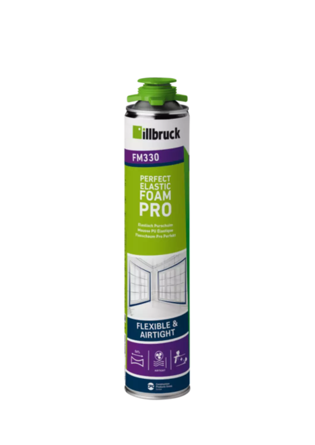 Illbruck PUR Super Set comprenant un pistolet, un nettoyant et 12 FM330-image