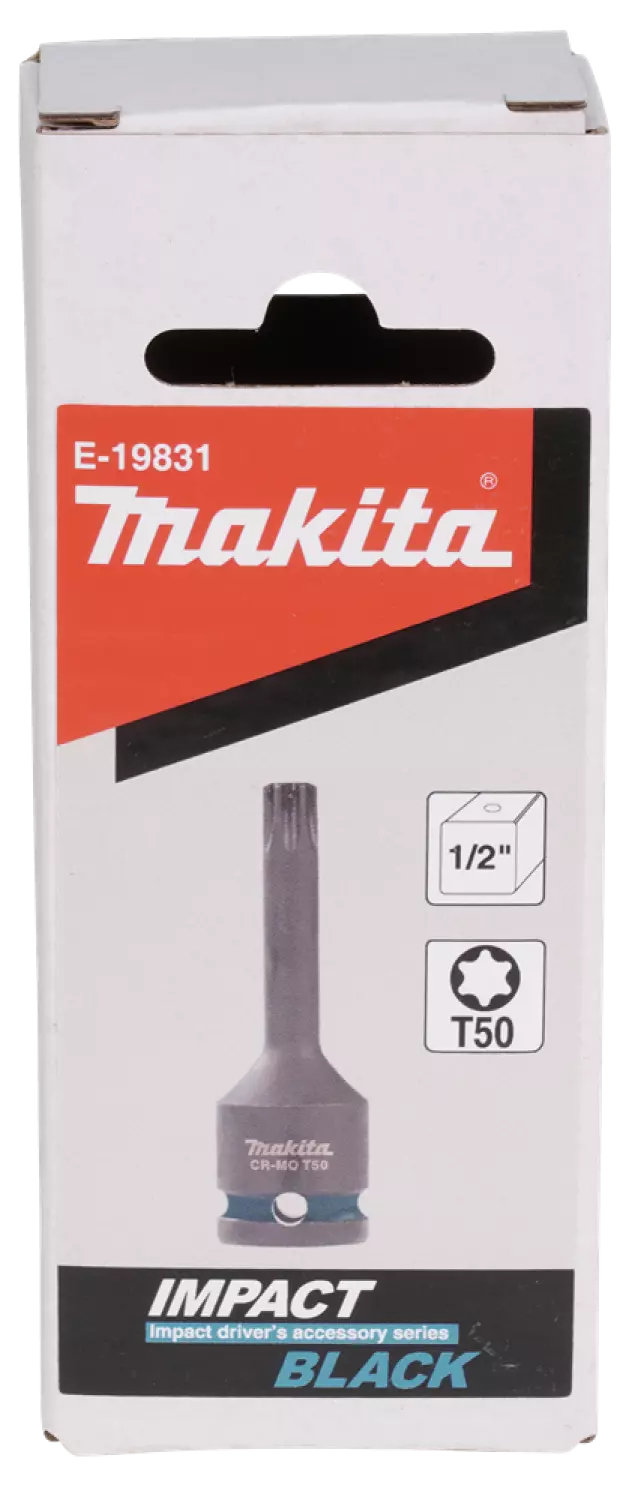 Makita E-19831 Embout de vissage à percussion T50x78mm - Impact Noir - 1/2" VK-image