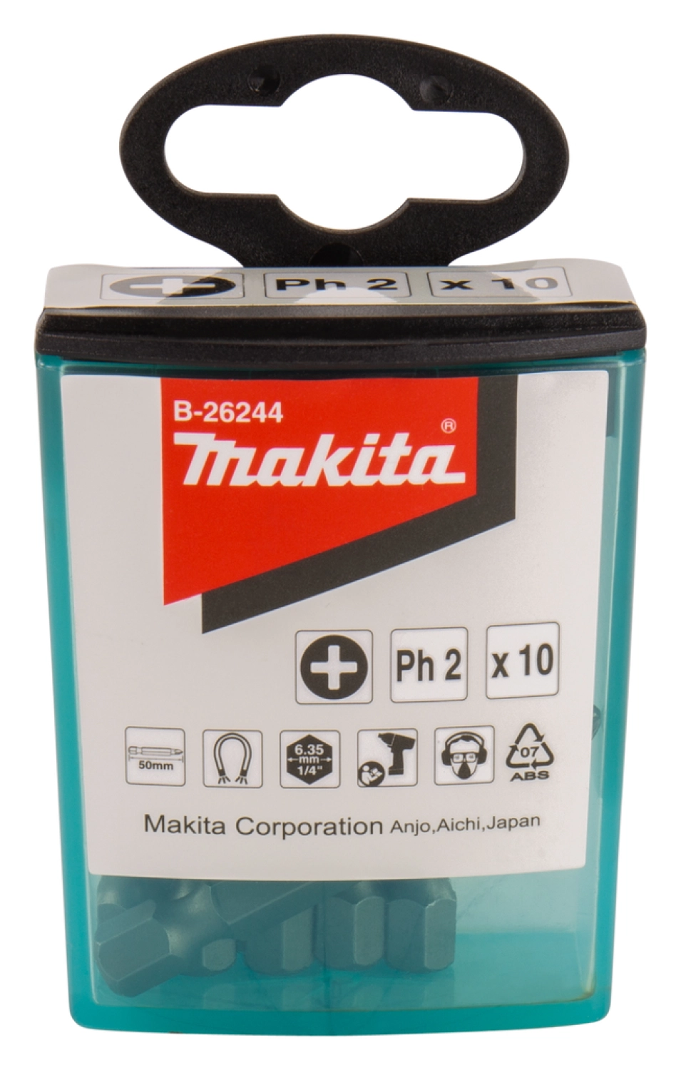 Makita B-26244 Embout de vis Ph2 x 50 mm 10 pièces-image