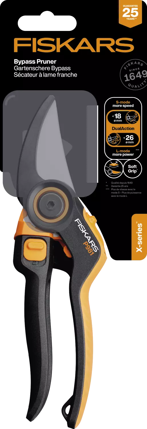 Fiskars P981 X-series Cisailles à bypass DualAction-image