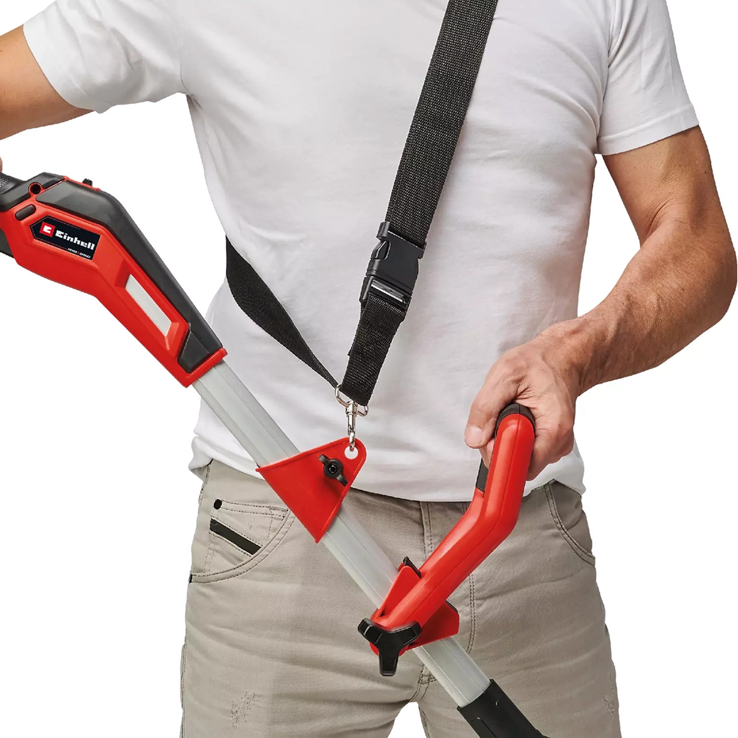 Einhell GE-CT 18/33 Li E Solo 18V Li-Ion coupe-bordures sans fil - 33cm - sans balais-image