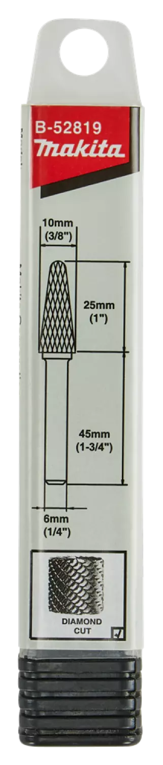 Makita B -52819 Cutter de marqueur en métal dur - 10 x 25 x 6 mm-image