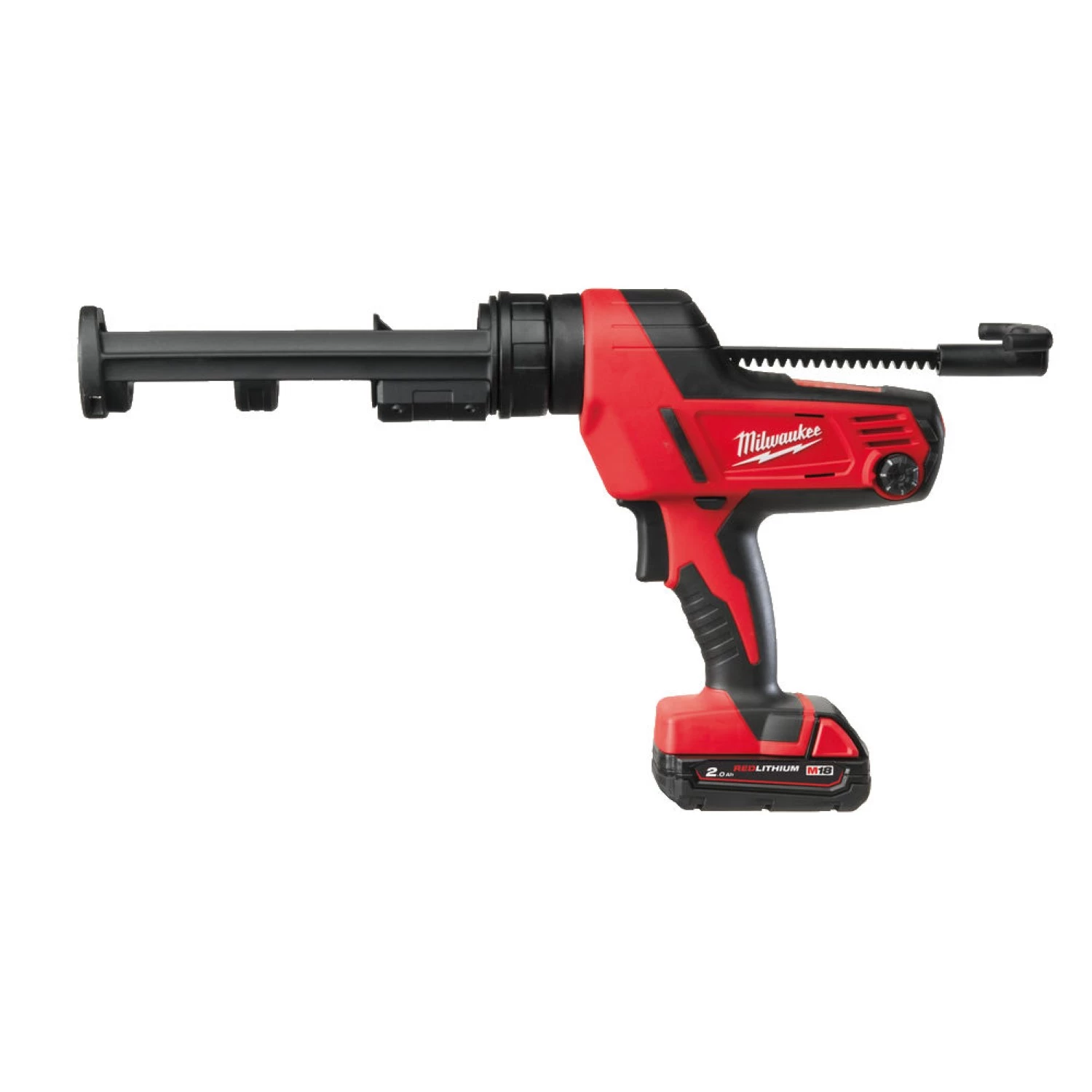 Milwaukee C18 PCG/310-201B - Set de Pistolet à colle avec Batterie 12V - Chargeur et Sac-image