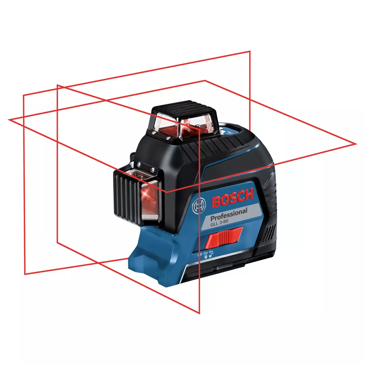 Bosch GLL 3-80 Kruislijnlaser in koffer - 40m-image