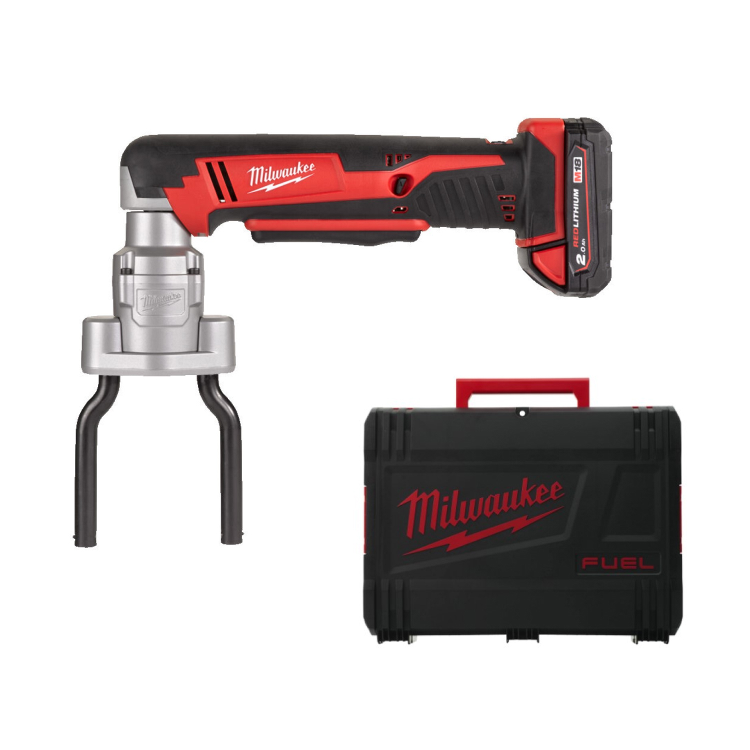 Milwaukee M18 BSBT-0X 18 V Li-ion batterie à pince de coupe corps dans un coffret HD-image