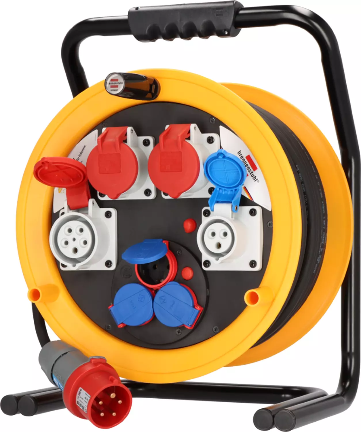 Brennenstuhl 1319110010 Brobusta CEE 4 IP44 Kabelhaspel - 40m - H07RN-F 5G2,5