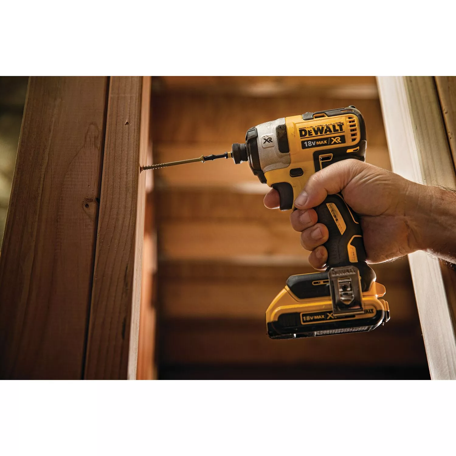 DeWALT DCF887D2-QW 18V Li-ion XR accu slagschroevendraaier set (2x 2.0Ah) in TSTAK - 1/4" - koolborstelloos-image