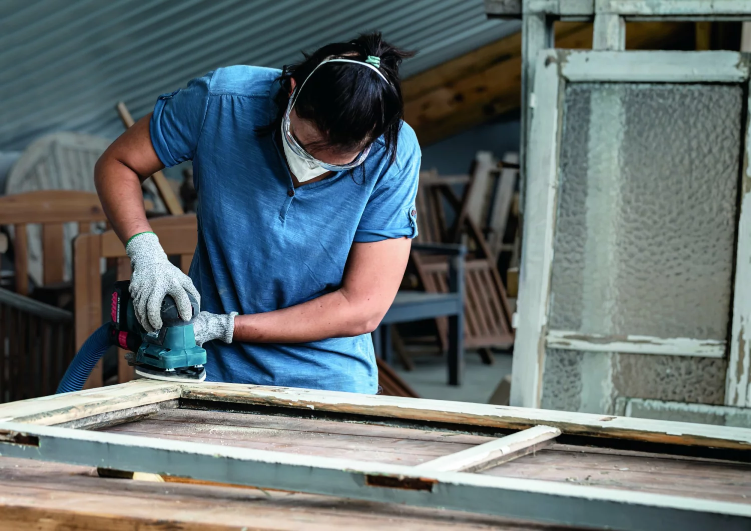 Bosch 2608900901 EXPERT C470 schuurpapierrol voor handmatig schuren - 115 mm x 5 m - K240-image