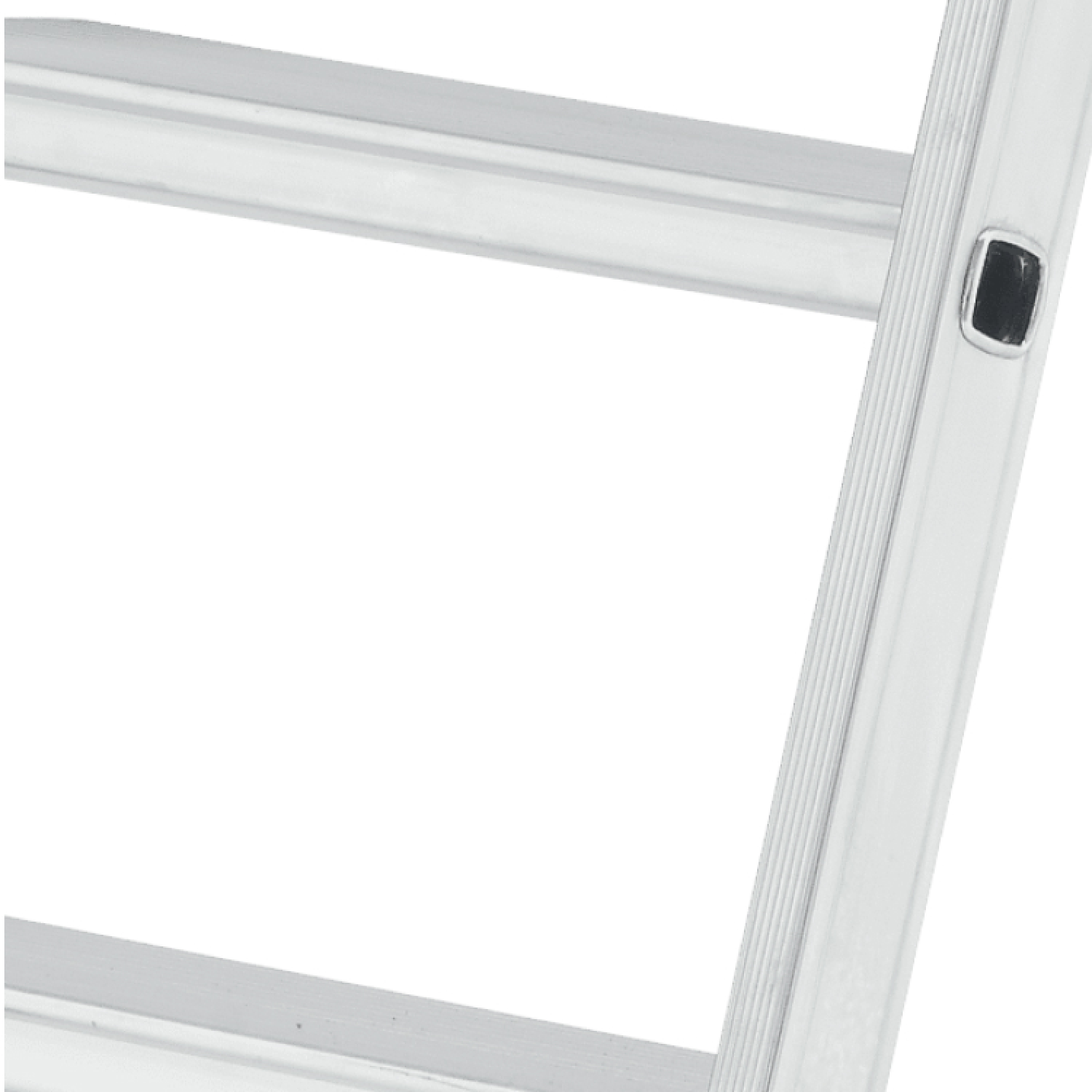 Little Jumbo 1223750105 Maxibat 2375 Échelle - Simple - Aluminium - 1 x 5 marches - hauteur de travail max. 3,12 m-image