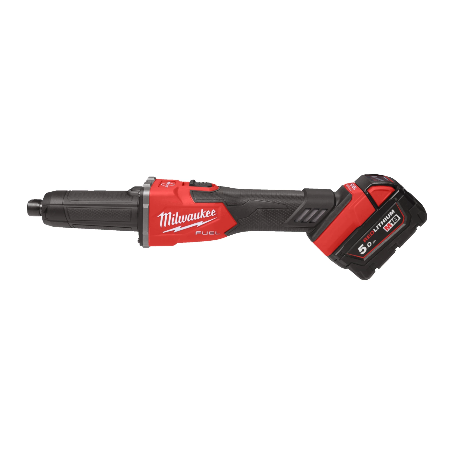 Milwaukee M18 FDGRB-502X FUEL™ rechte stiftslijper met RAPIDSTOP™ en schuifschakelaar GEN II - (2x 5.0Ah)-image