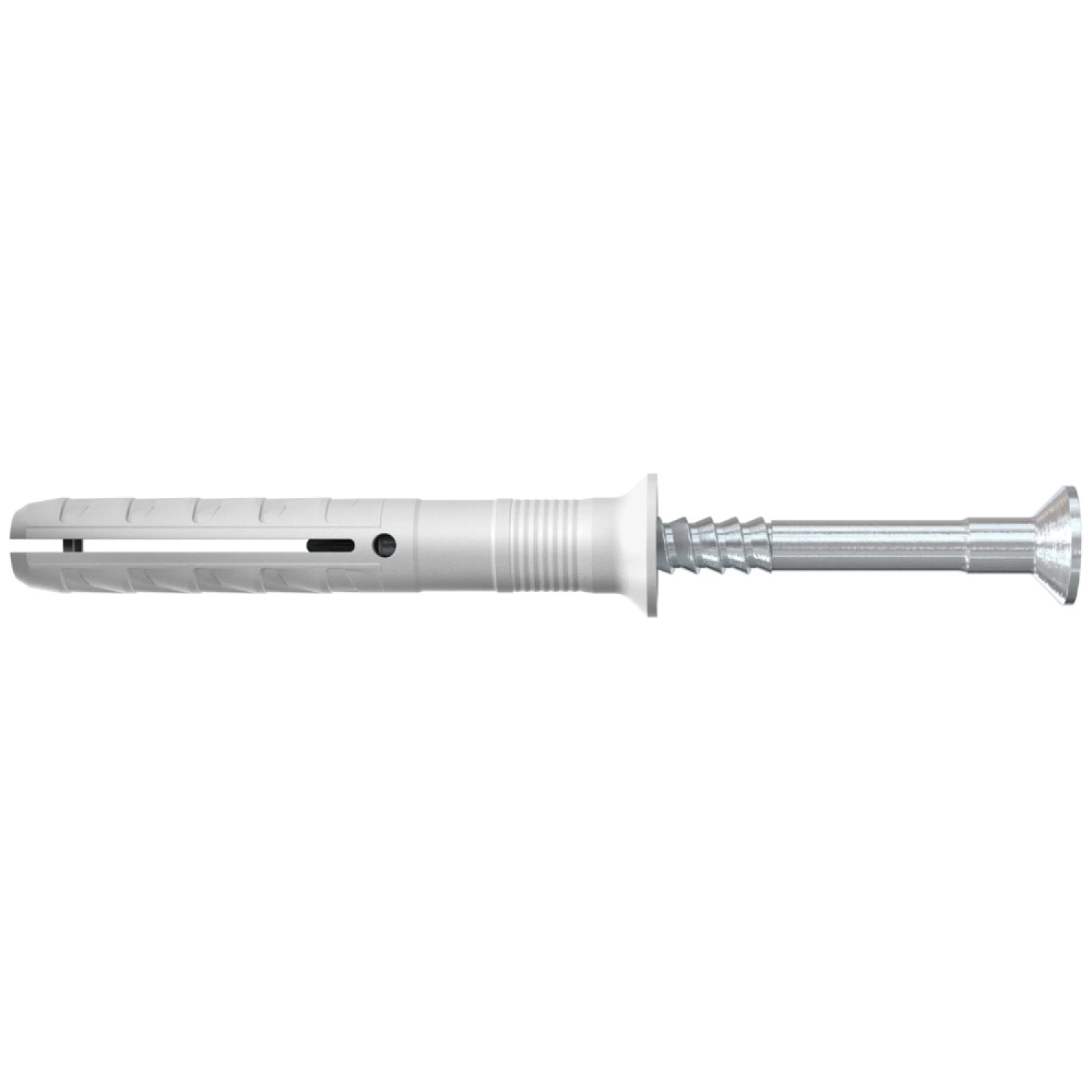 Fischer 523730 - Cheville à frapper N 8 x 80/40 S à collerette fraisée et clou en acier électrozingué (200pcs) N 8 x 80/40 S BOX-image